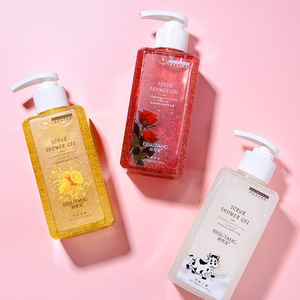 Gel douche hydratant biologique au <span class=keywords><strong>lait</strong></span> Rose, lavage de <span class=keywords><strong>corps</strong></span> naturel bio, hydratant, gommage, vente en gros, ml - Product Image 1
