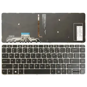 for HP EliteBook Folio 1040 G3 keyboard 844423-001 818252-001 US English Keyboard With Backlit