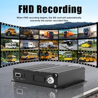 Caméra embarquée AHD 4G MDVR, boîte noire de voiture, système DVR 8/16 canaux, moniteur bébé, enregistreur vidéo pour camion et bus