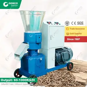 Máquina de pellets de 7,5 kW, máquina de pellets de carbón de madera, molino, trituradora de madera de aserrín grande, máquina de pellets 23I8