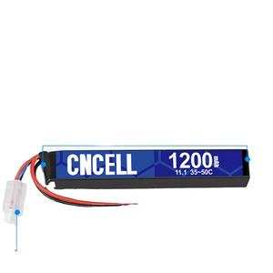 Paquete de batería recargable Lipo 1100mAh 11,1 V <span class=keywords><strong>Airsoft</strong></span> Gun Lipo batería para Akku Mini conector de piezas para bomba de aire - Product Image 3