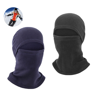 Balaclava thermique en polaire de qualité supérieure pour l'hiver, couvrant entièrement le visage - Coupe-vent, épais, réglable, pour le ski et la moto - Product Image 1
