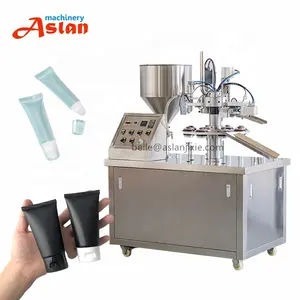 Ultrasone Automatische Tandpasta Vulling Afdichting Machine Pasta Crème Buis Verpakking Afdichting Machine Lotion Buis Einde Sealer