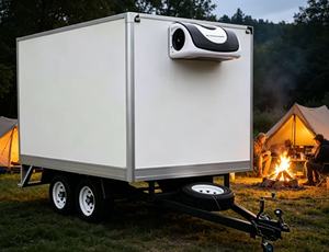 Remolque Refrigerado Móvil <span class=keywords><strong>de</strong></span> Metal <span class=keywords><strong>de</strong></span> 4 Ruedas, Resistente a la Corrosión, Diseño Personalizado, Cámara Frigorífica Profesional <span class=keywords><strong>para</strong></span> Almacenamiento <span class=keywords><strong>de</strong></span> Alimentos <span class=keywords><strong>para</strong></span> Diversos Negocios - Product Image 3