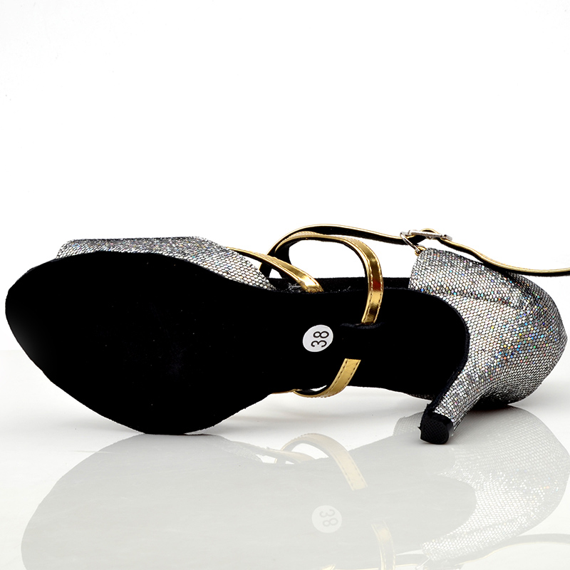 Women Tango Salsa Rumba Ballroom Sexy Shoes Ladies High Heels Ladies Latin Dance Shoes