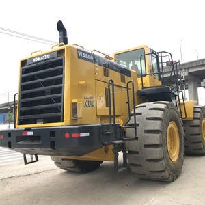 Komatsu <span class=keywords><strong>WA600</strong></span> original a utilisé la chargeuse sur pneus grande capacité de chargement en bon état - Product Image 6
