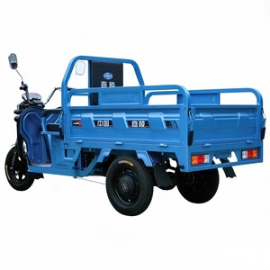 Tricycles électriques de cargaison ouverte bleue de 48V/60V 800W 3 roues avec la capacité de 400-500 kg pour le <span class=keywords><strong>transport</strong></span> - Product Image 2