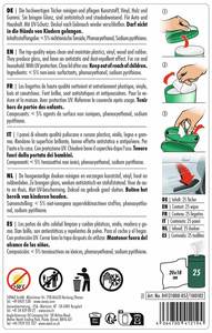 กล่องผ้าเช็ดทำความสะอาดพลาสติกคุณภาพสูง เงางาม 25 ชิ้น สำหรับพื้นผิวภายในรถยนต์ที่ต้องการความเงางาม เช่น แผงหน้าปัดและขอบตกแต่ง - Product Image 6