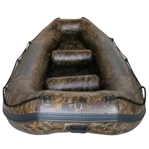 Goethe Goboat GTP390 12.8ft Long Inflatable <strong>Raft</strong> 4 Persons Wide Drifting <strong>Boat</strong> River Packraft - Product Image 1