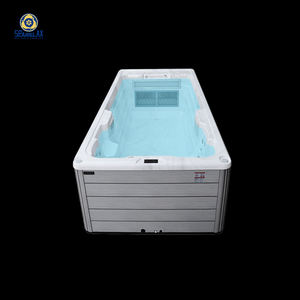 Piscine extérieure, spa de natation sans fin, piscine <span class=keywords><strong>turbo</strong></span>, largeur 2,4 m, turbine de natation pour un spa de détente confortable, spa à remous - Product Image 1
