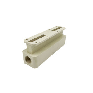 Insert fileté à fixation fixe, longueur 300 mm, usiné avec précision, surface lisse, personnalisable pour les boîtiers de produits électroniques numériques - Product Image 1
