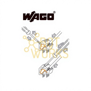 Wago 210-191 <b>Plug</b> in <b>Adapter</b> PVC Material Brand New - Product Image 1