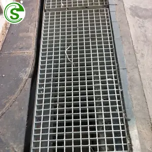 Factory Direct Hot Dipped Galvanized Walkway Heavy Duty Steel Grating