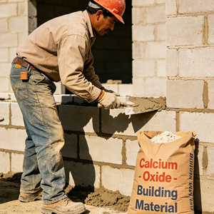 Óxido de Calcio de Grado Industrial, Polvo de Cal Viva, Aditivo <span class=keywords><strong>para</strong></span> <span class=keywords><strong>Cemento</strong></span>, Estabilizador de Suelos <span class=keywords><strong>para</strong></span> Construcción y Agricultura - Product Image 3