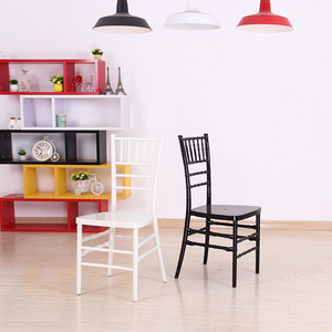 Chaises empilables blanches de haute qualité pour événements, vente en gros d'usine personnalisée, prix abordable - Product Image 3
