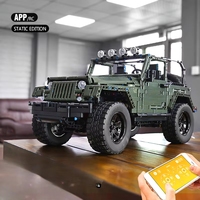 Mould King 13124, Coche Técnico RC, Modelo de Vehículo de Aventura, MOC-5140, Bloques de Plástico para Construir, Juguetes de Bloques de Construcción