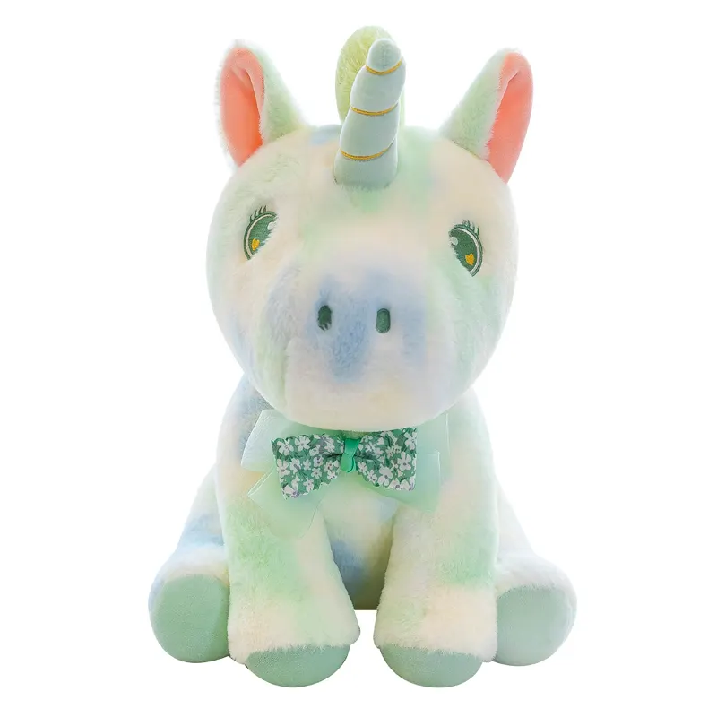 New cartoon unicorn plush toys doll cute unicorn plush gift wholesale