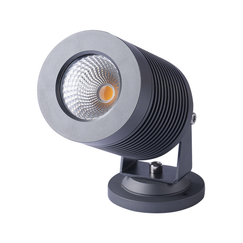 IP65 Anodised Aluminum LED Garden Spike Light with AC/DC Power 12V-220V Warm White Outdoor Landscape Lighting