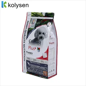 Verified Supplier Custom Dog Cat PET Food Bag Laminated Plastic Packaging Mylar Bag to Pack Food