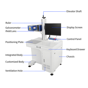 Mesin Penanda Laser Serat Kecepatan Tinggi Vin Icon Code Fine Carving PCB Board Components 20/30/50/70/100w untuk Pengukiran dan Penandaan Komponen PCB - Product Image 2