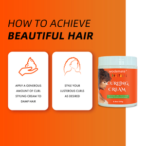 Produits de coiffage et de soin capillaire naturels et biologiques personnalisés : Gel, cire, <span class=keywords><strong>crème</strong></span> définissante pour boucles, pour femmes et hommes noirs - Product Image 5