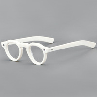 Lunettes en Acétate Style Rétro Européen et Américain, Modèle 8013, Monture Directe Usine, Forme Visage Diamant, Verres de Prescription, Vente en Gros, En Stock