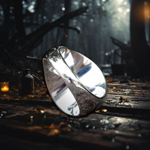 New Gothic Viking freemasonry và quạ sọ thép không gỉ Vòng Unisex nam giới và phụ nữ của nam giới quà tặng với miễn phí vận chuyển - Product Image 6