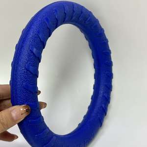 Juguetes Clásicos Duraderos de EVA para Masticar para Mascotas, Anillo de Vuelo, Equipo Profesional para Ejercicio y Práctica de Captura para Perros Pequeños - Product Image 3