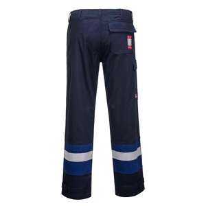 PORTWEST - FR56NRRXL Bizflame Plus pantalón azul marino/Azul Real-EAN 5036108278589 ROPA DE TRABAJO RESISTENTE A LLAMAS - Product Image 2