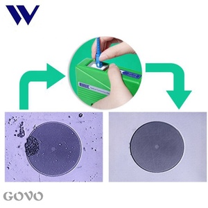 Outils de nettoyage de fibres optiques <span class=keywords><strong>GOVO</strong></span>, boîte de nettoyage de fibres optiques de type cassette verte - Product Image 4