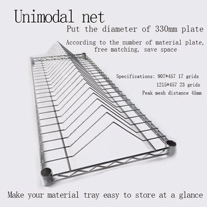 Support mobile industriel de stockage de chariot en acier matériel antistatique d'ESD SMT avec le cadre de Bobina pour le camion Scaffale - Product Image 5