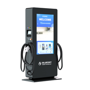 Station <span class=keywords><strong>de</strong></span> chargeur <span class=keywords><strong>de</strong></span> voiture Bluesky 3 prises <span class=keywords><strong>carte</strong></span> Ic pour paiement avec <span class=keywords><strong>lecteur</strong></span> Rfid 142kw Ev chargeur avec écran publicitaire <span class=keywords><strong>de</strong></span> 55 pouces - Product Image 2