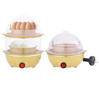 Appareil Électroménager de Cuisine Portable et Automatique, Mini Cuiseur à Œufs, Machine à Bouillir les Œufs Électrique, Cuiseur Vapeur