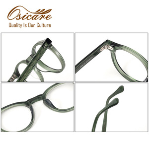 Классические очки для чтения, мужские очки, Брендовые очки Y2k, роскошные ацетатные очки, оптическая оправа для мужчин - Product Image 4