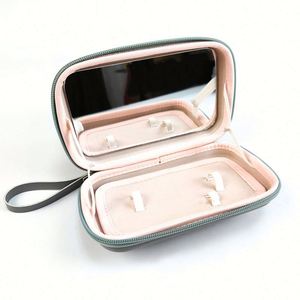Fashion High Quality EVA <b>Makeup</b> <b>Storage</b> Case Outdoor Travel Portable Mirror Cosmetics Organizer Bag - Product Image 2