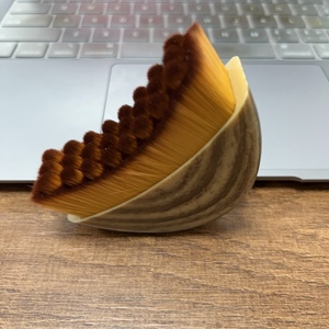 Individuelles Logo Trockenbürste Sanfte Gesichtsmassage Neue Lymphatische Kontur-Ovalbürste für den Täglichen Gebrauch Entwickelt für Lymphdrainage aus Kunststoff - Product Image 6