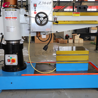 Machine à percer radiale universelle GOLDCNC Z3040, capacité de perçage de 40 mm, composants de moteur à engrenages à haute efficacité, longue durée de vie