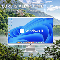 Harga Terjangkau Intel Core I7 Quad Core Desktop Monoblock All-in-One PC DDR3 SSD IPS LCD Baru Kompatibel dengan Colokan EU/UK/US/AU