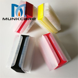 MUNKCARE Double Sided Tactile Brush 30 Density <b>EVA</b> Hand Brush For Clean Hands Multiple Colors Available - Product Image 3