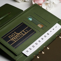 Carnet de notes A5 personnalisé avec logo, couverture en cuir PU de qualité supérieure, organiseur à spirales, ensemble cadeau avec stylo pour usage personnel et promotion professionnelle