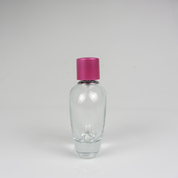 Bouteilles de parfum carrées vides en verre silex transparent de 100 ml, rechargeables, avec atomiseur diffuseur, prêtes à l'emploi - Vente en gros