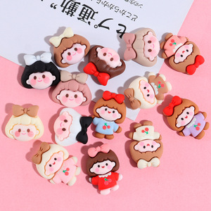สติกเกอร์เรซิ่นลายการ์ตูนสาวน้อย EVA สำหรับตกแต่งเคสมือถือ แก้วน้ำ ลายเชอร์รี่ - Product Image 2