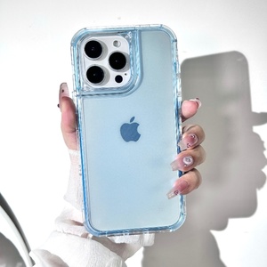 <span class=keywords><strong>Funda</strong></span> de teléfono antichoque TPU 3 en 1 de Color caramelo de alta calidad <span class=keywords><strong>para</strong></span> <span class=keywords><strong>ZTE</strong></span> <span class=keywords><strong>Blade</strong></span> A53 A34 V50 V60 A5 A51S AXON 60 50 40 Axon 60 Lite - Product Image 5