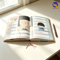 Impression de livres pour enfants personnalisés avec coins arrondis, encre à base de soja, qualité assurée, fabrication sécurisée, pour l'éducation précoce et les livres d'histoires illustrés pour enfants