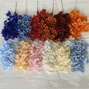 Grandes fleurs artificielles de gloire du matin n°2 pour mariage, décoration décorative - Product Image 1