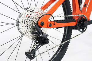 จักรยานเสือภูเขา Road Classic Mid E-bike ระบบกันสะเทือนเต็มรูปแบบ โครงคาร์บอน ล้อ 29 นิ้ว ระบบขับเคลื่อนด้วยมอเตอร์ไฟฟ้า เบรกดิสก์ไฮดรอลิก 11 สปีด สำหรับผู้ใหญ่ สีแดง Scarlet Wi - Product Image 6