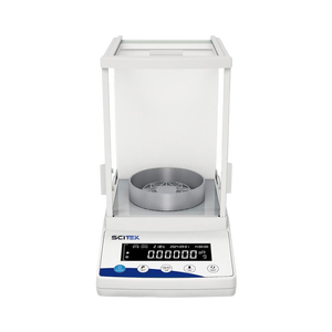 Balanza Analítica Semi-micro SCITEK 0.00001g/0.0001g, Capacidad de 61g, Nivel E1, Mini Balanza de Pesaje Semi-automática Interna de 0.001g - Product Image 1