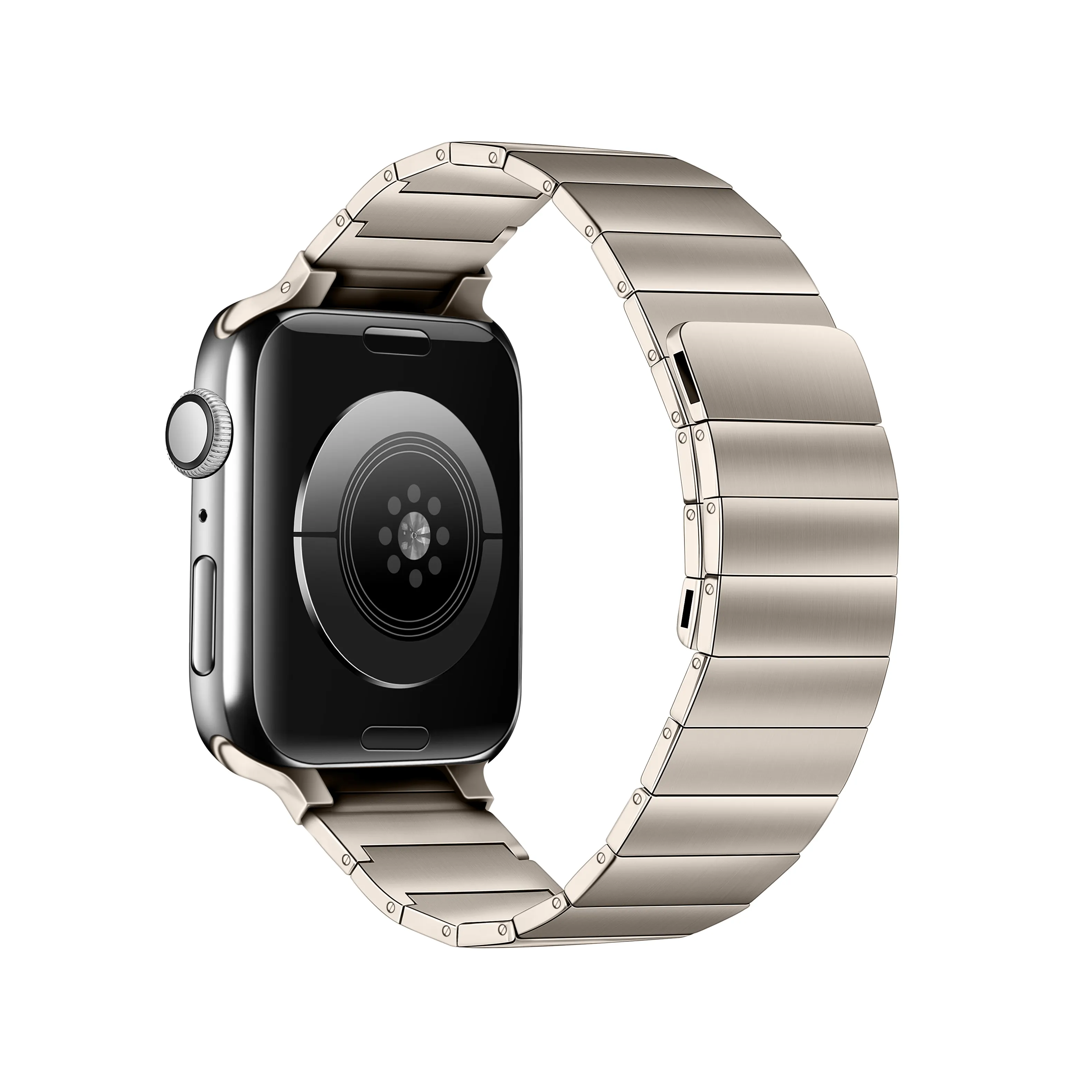 Per Apple Watch Case con cinturino da polso 20 22 41 40 42 44 45 49mm cinturini per orologi intelligenti a mano in acciaio inossidabile Ultra per iWatch 42mm