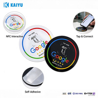 Étiquette de table en PVC autocollante NFC, impression personnalisée, autocollant de commentaires clients pour restaurant, table à manger sans contact