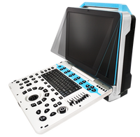 Système d'échographie vétérinaire professionnel DAWEI, imagerie haute définition, interface utilisateur multilingue, réglage facile des paramètres